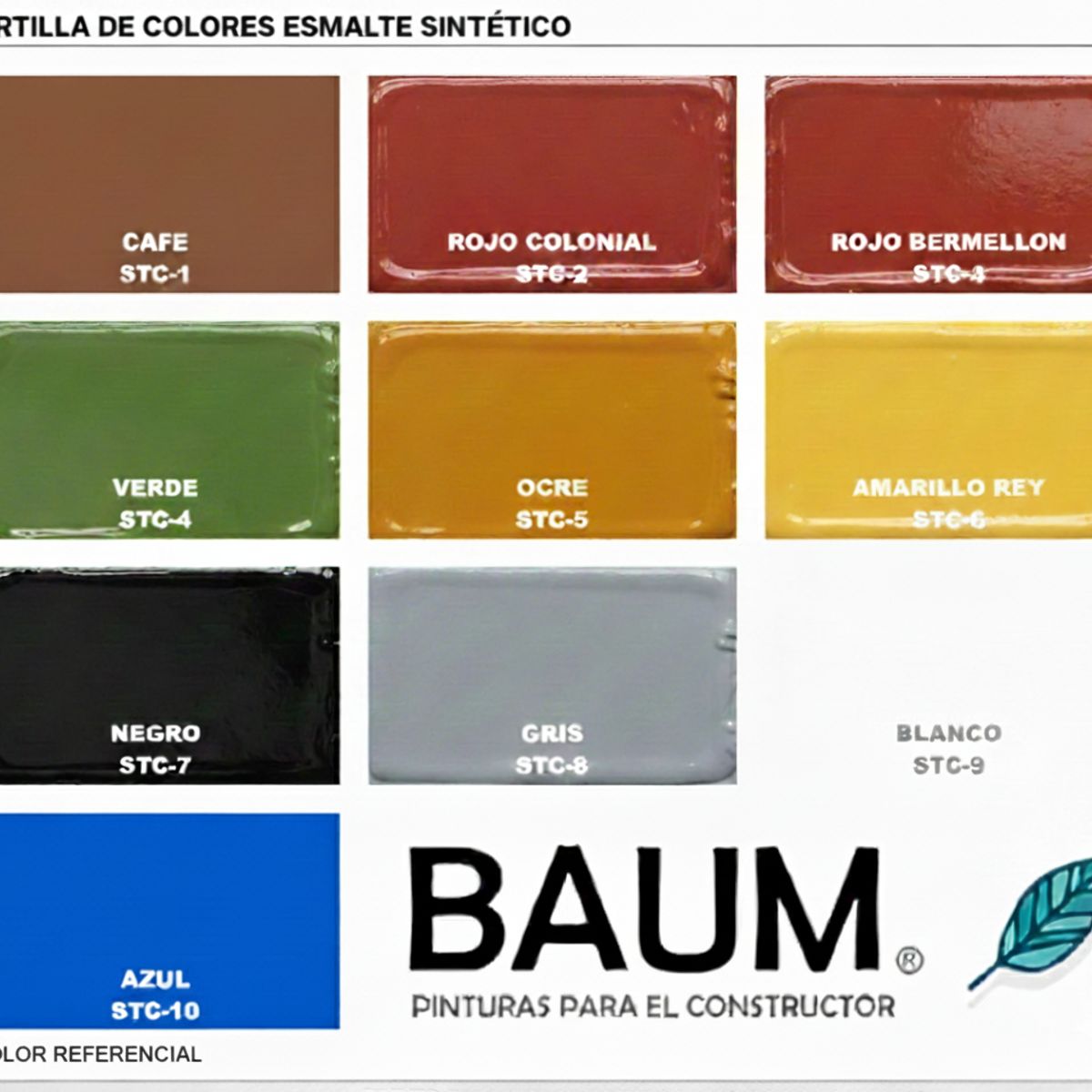 BAUM - Esmalte sintetico negro   BAUM