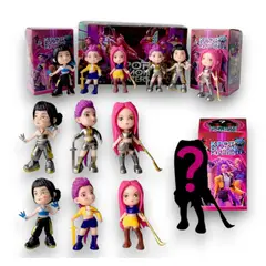 GENERICO - Pack 2 Figuras Sorpresa Al Azar Las guerreras K-pop M2