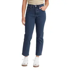 LEVIS - Jeans Mujer 501 Crop Azul