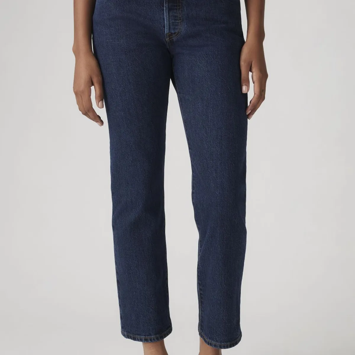 LEVIS - Jeans Mujer 501 Crop Azul Levis