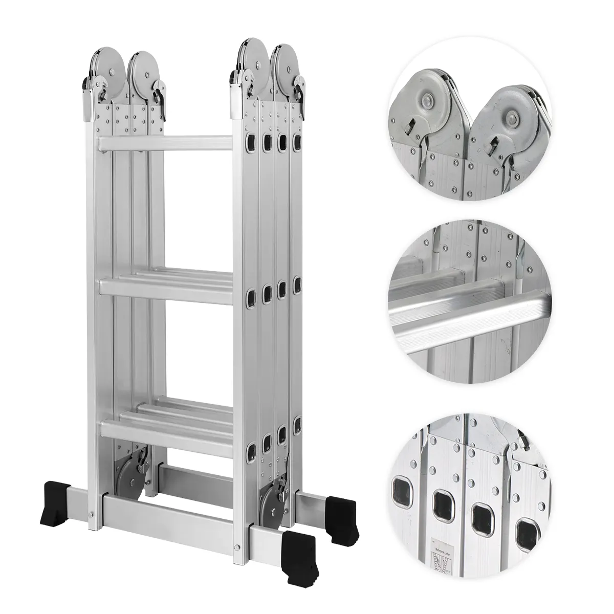 Escalera Multiproposito Plegable 12 Peldaños 3x4 Lernen, marca LERNEN - Foto Principal