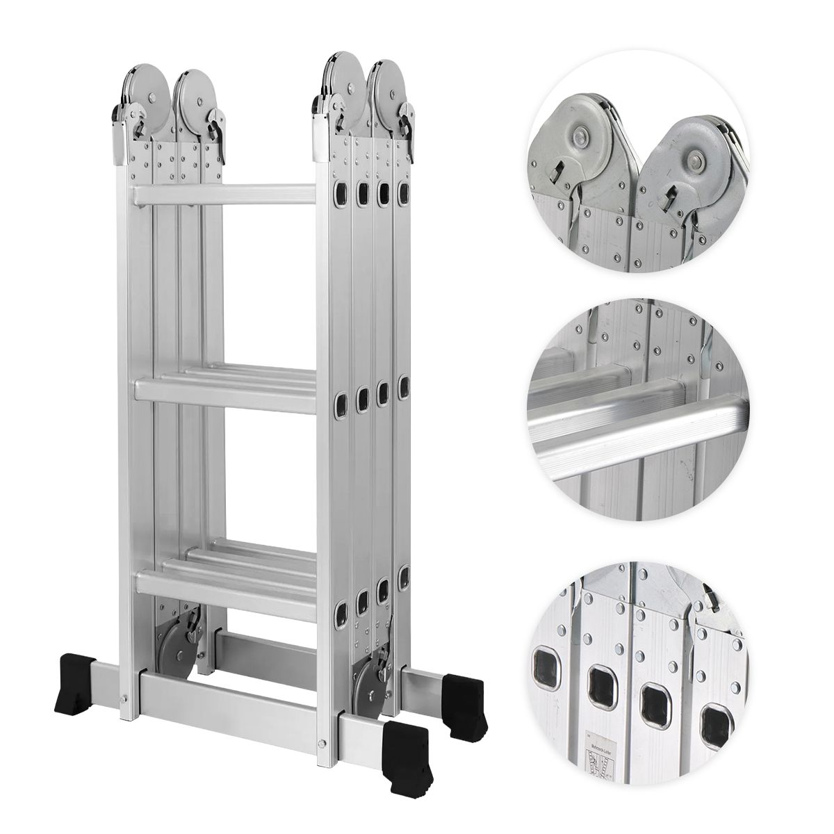 Escalera Multiproposito Plegable 12 Peldaños 3x4 Lernen, marca LERNEN - Foto Principal