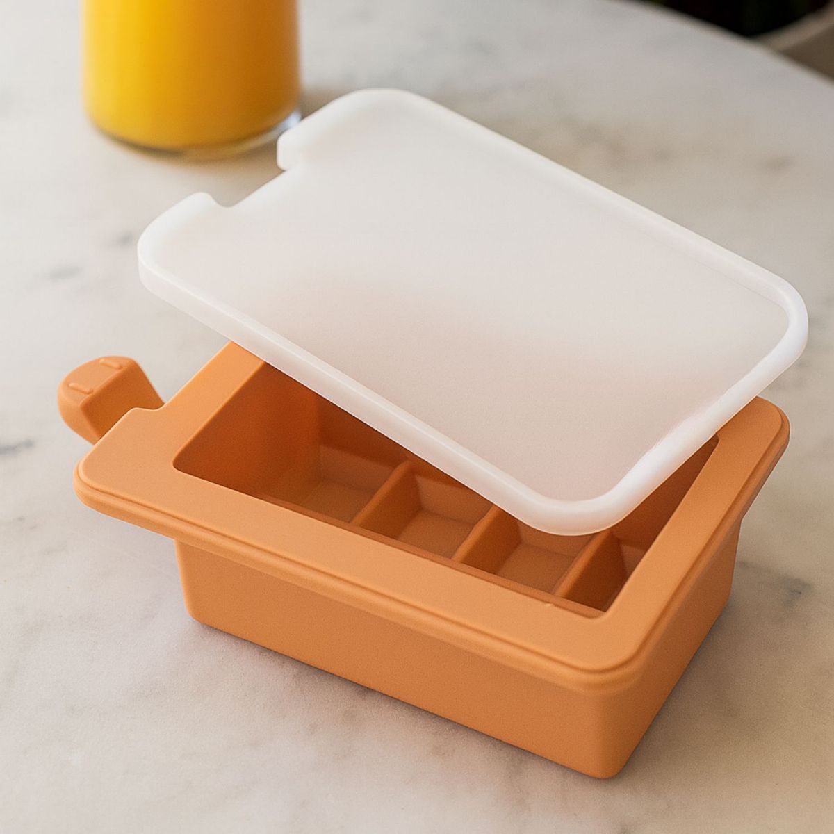 GENERICO - Set 2 Moldes Helados Silicona Forma Cubos Reposteria Rosa