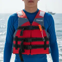 SEAWAVE - Chaleco Salvavidas All Purpose Red M 1 un