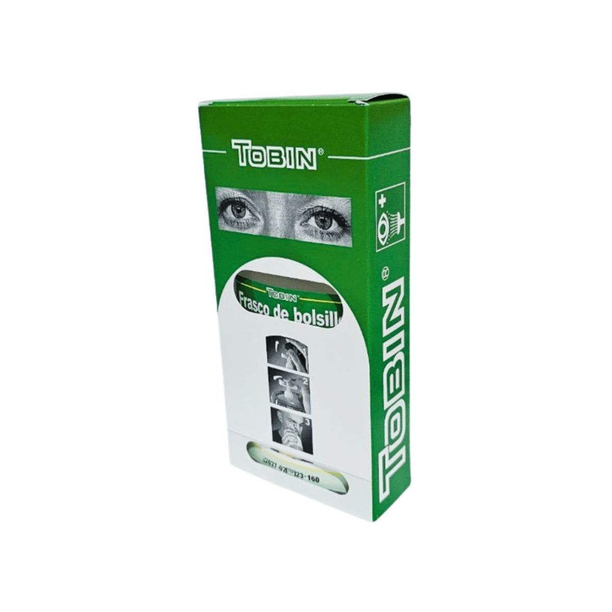 TOBIN - Lavaojos Portátil Tobin 200 mL – Botella de Enjuague de Emergencia