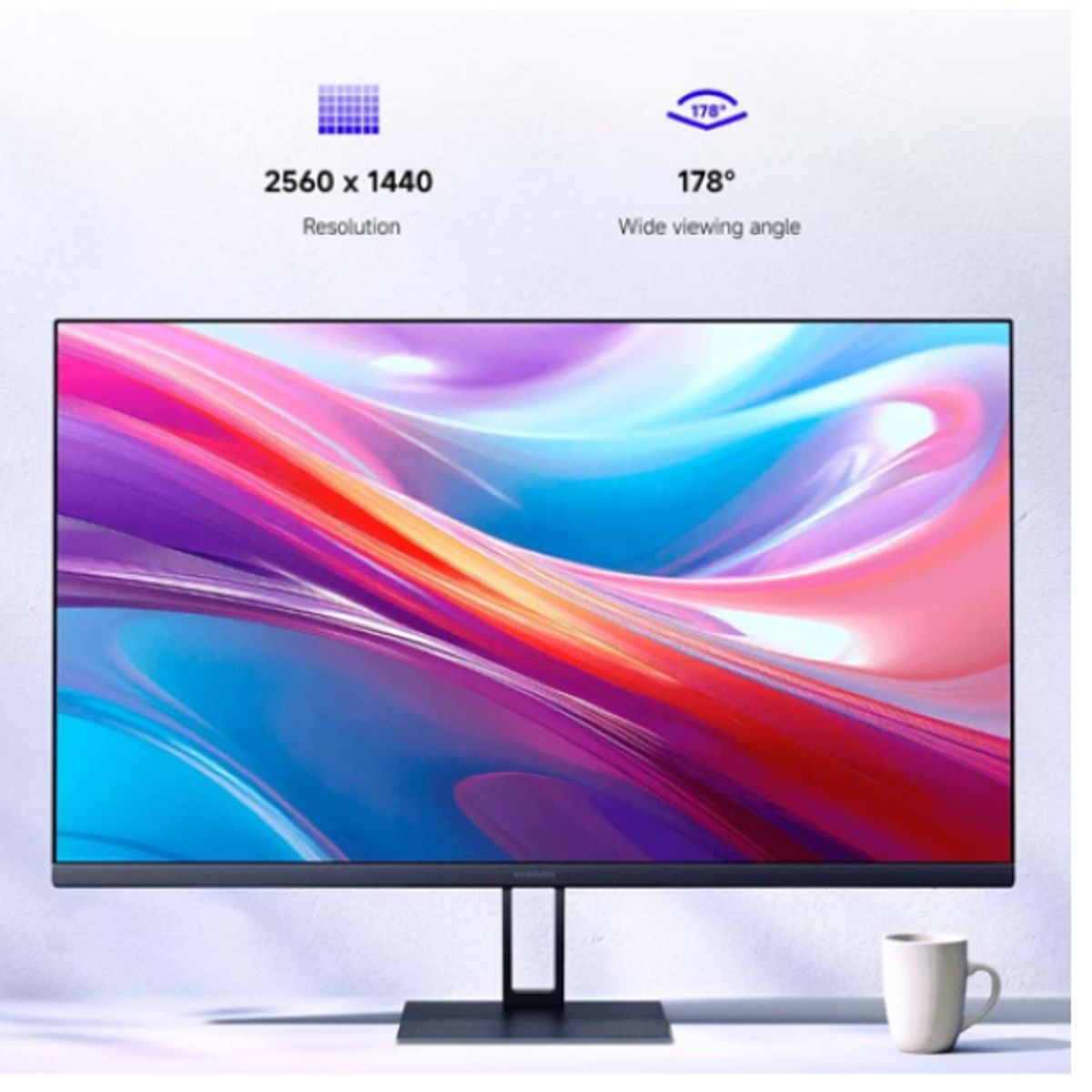 XIAOMI - Monitor 27  (plano) - Xiaomi A27qi - 2k - 6 Ms 100 Hz