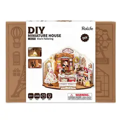 ROBOTIME - Taller de Costura en Miniatura Rolife DG178 Elsa’s Tailoring