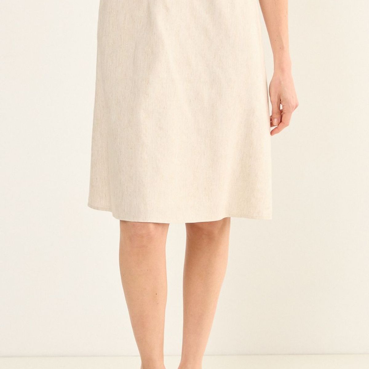 MA GRIFFE - Falda Mujer Beige Magriffe