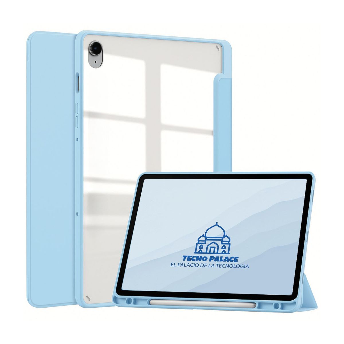 TECNOPALACE - Funda Smart Cover Clear Para Lenovo Tab M11-K11 - Celeste
