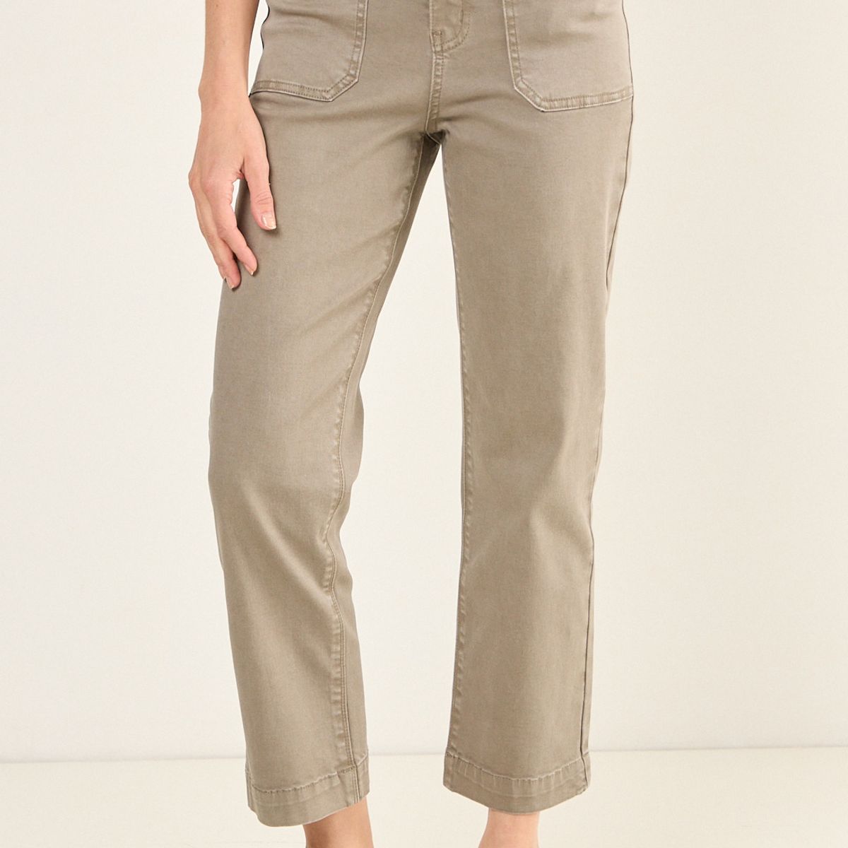 MA GRIFFE - Jeans Recto Mujer Avellana Magriffe