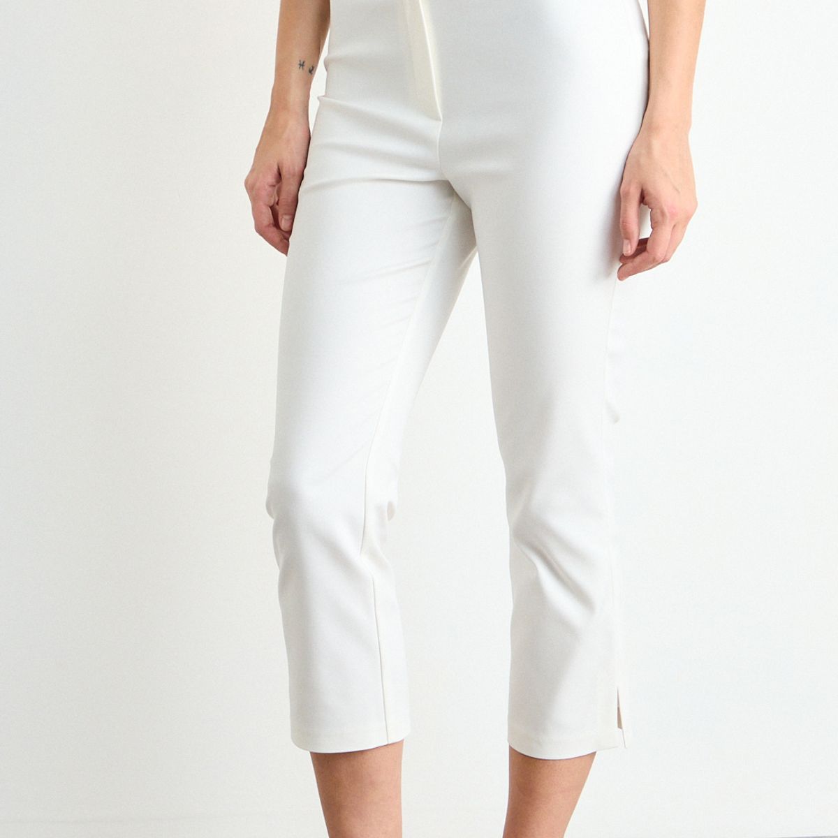 IO - Pantalon Liso Mujer Crudo Io