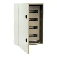 GENERICO - Gabinete Metálico con Chasis 4x16 Módulos 600x400x200 IP66