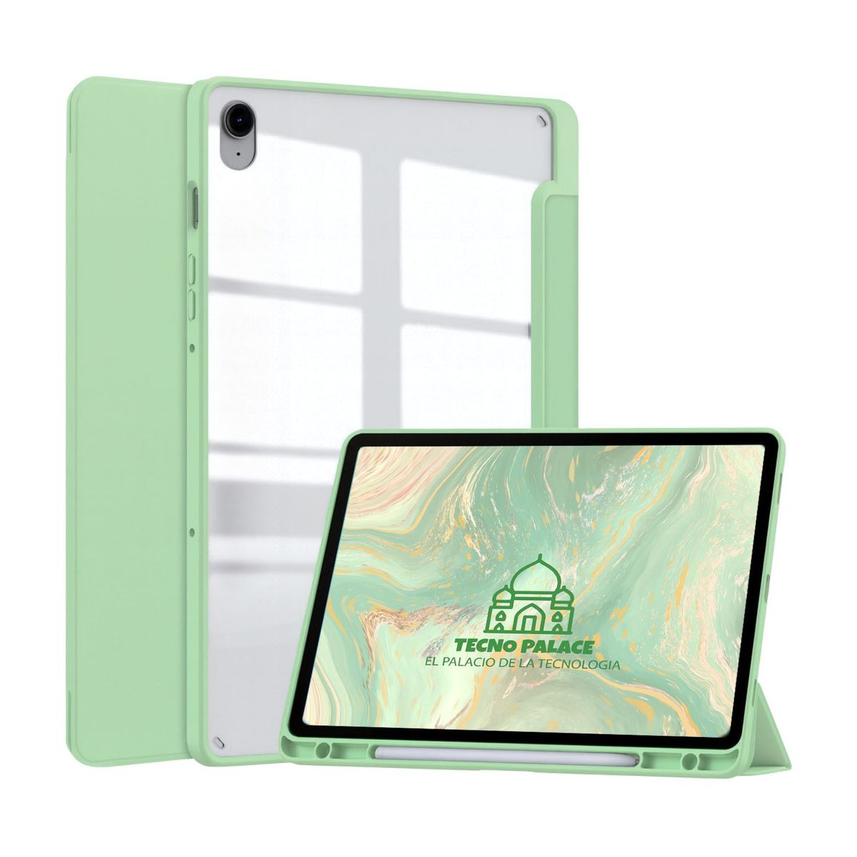TECNOPALACE - Funda Smart Cover Clear Para Redmi Pad 2 11 " - Verde Menta