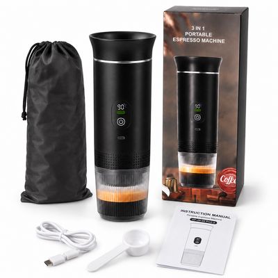 Generico Cafetera Espresso Portátil 3 En 1 Cápsulas Y Molido