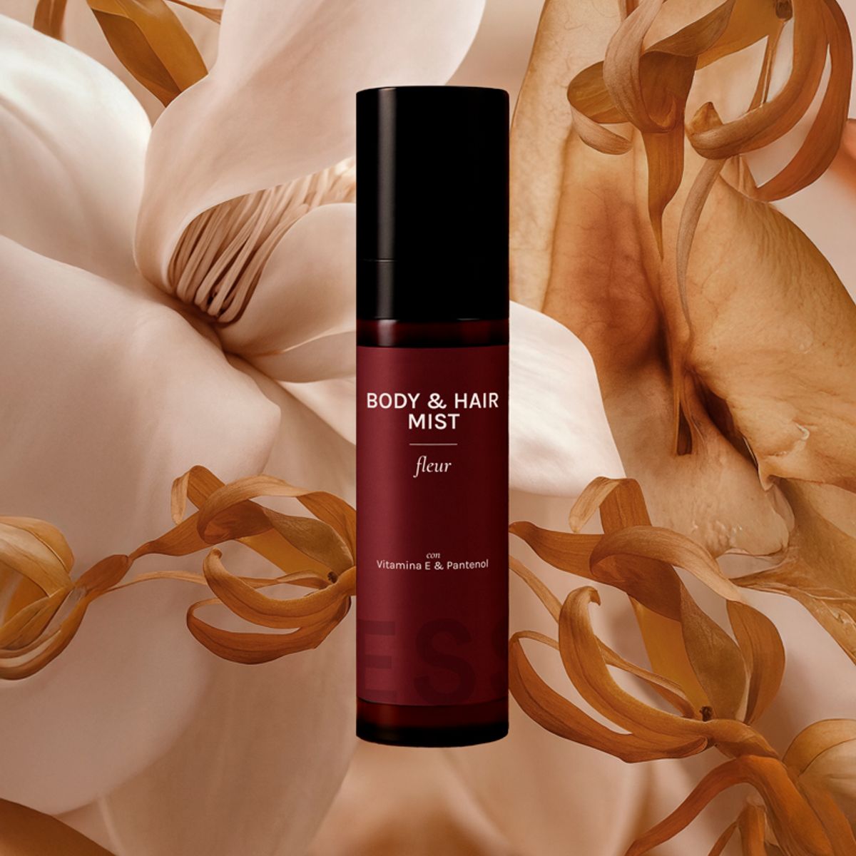 TESSA - Hair & Body Mist Fleur Floral con Rosa y Violeta Vitamina E - 100ml