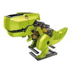 GENERICO - Robot Solar Armable 3 En 1 Ensamblaje Dinosaurio