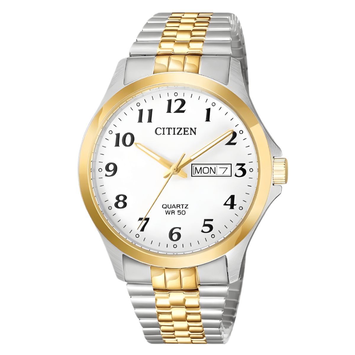 CITIZEN - RELOJ CITIZEN BF5004-93A QUARTZ BICOLOR
