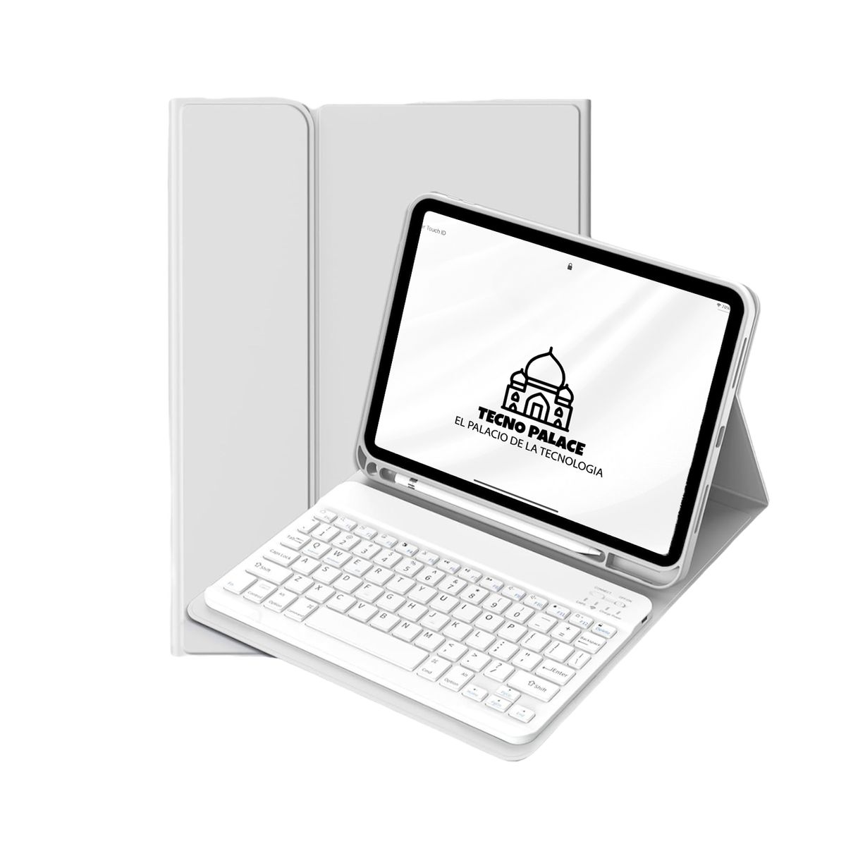 TECNOPALACE - Fundas Con Teclado Premium Para Galaxy Tab S11-S10Lite-S10FE-S9-S9FE- Ñ