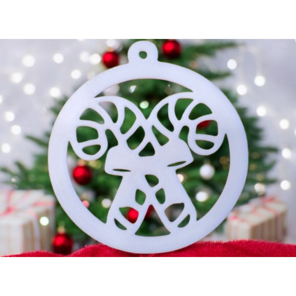 GENERICO - Adorno para el árbol de bastones navideños