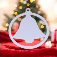 GENERICO - Adorno para el árbol de campana navideña