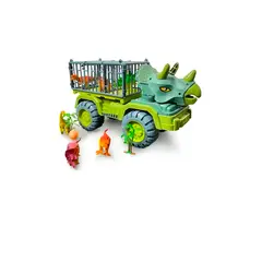 GENERICO - Camion Dinosaurio Transporte Camiones 2 Dinosaurios 1 Huevo
