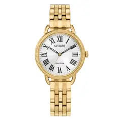 CITIZEN - RELOJ EM1052-51A ECO-DRIVE DORADO MUJER
