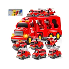 GENERICO - 7 En 1 Camión De Construcción Juguetes Regalo Para Niños