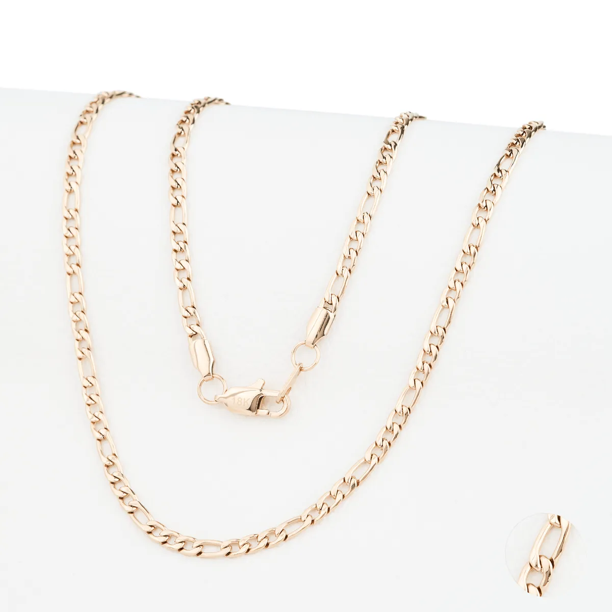 GENERICO - Cadena Oro Laminado 18k Tejido Carter 2mm45cm broche langosta