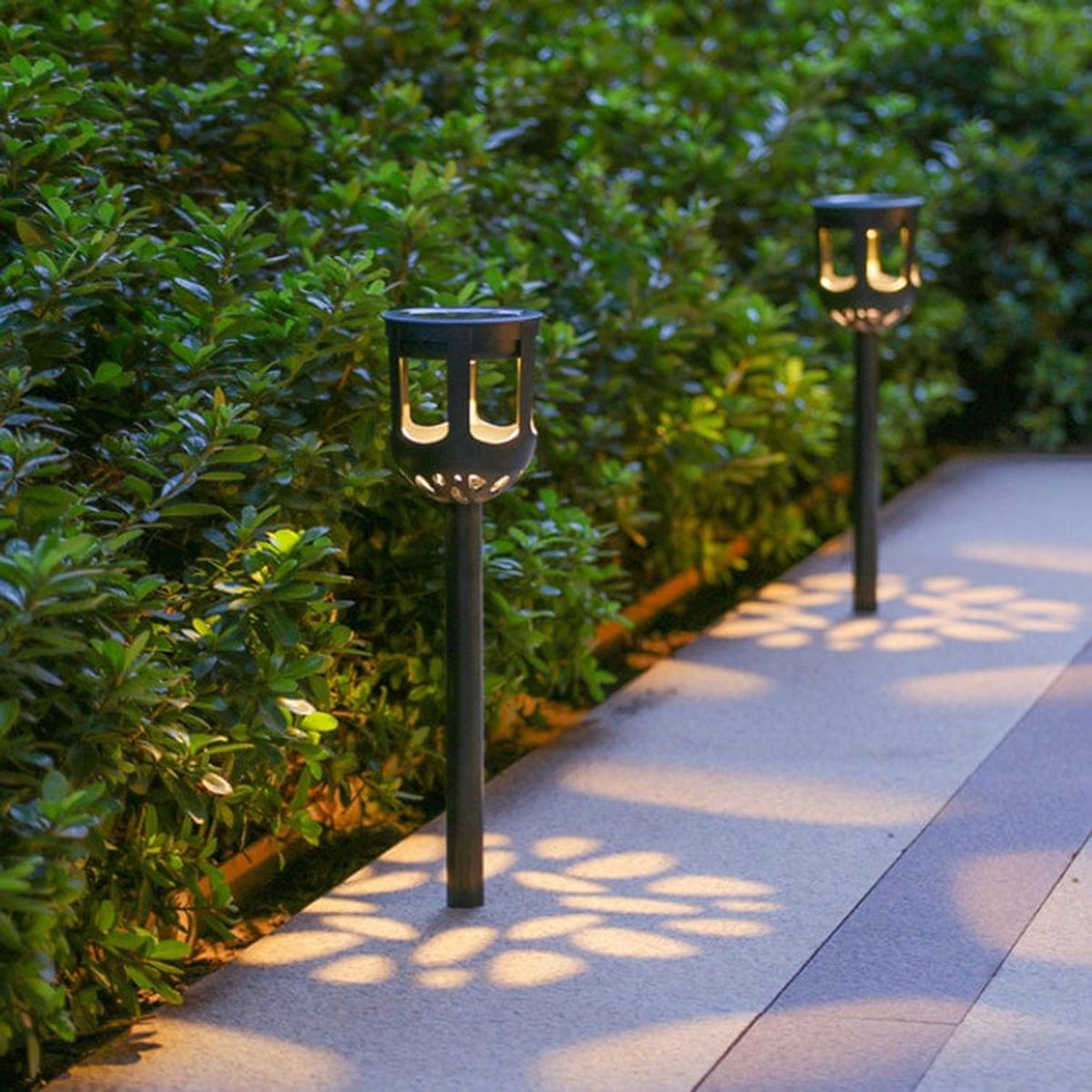 IRM - Pack x2 Luz Solar Estaca Jardín Decorativo