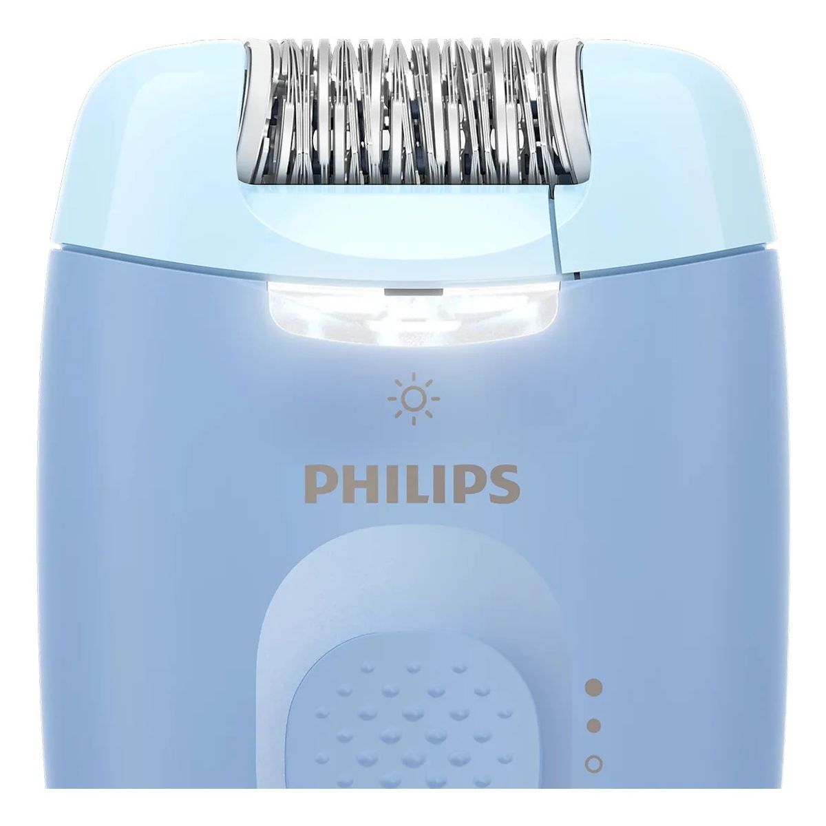 PHILIPS - Depiladora Eléctrica Philips Azul Claro Bre24700 Azul Claro