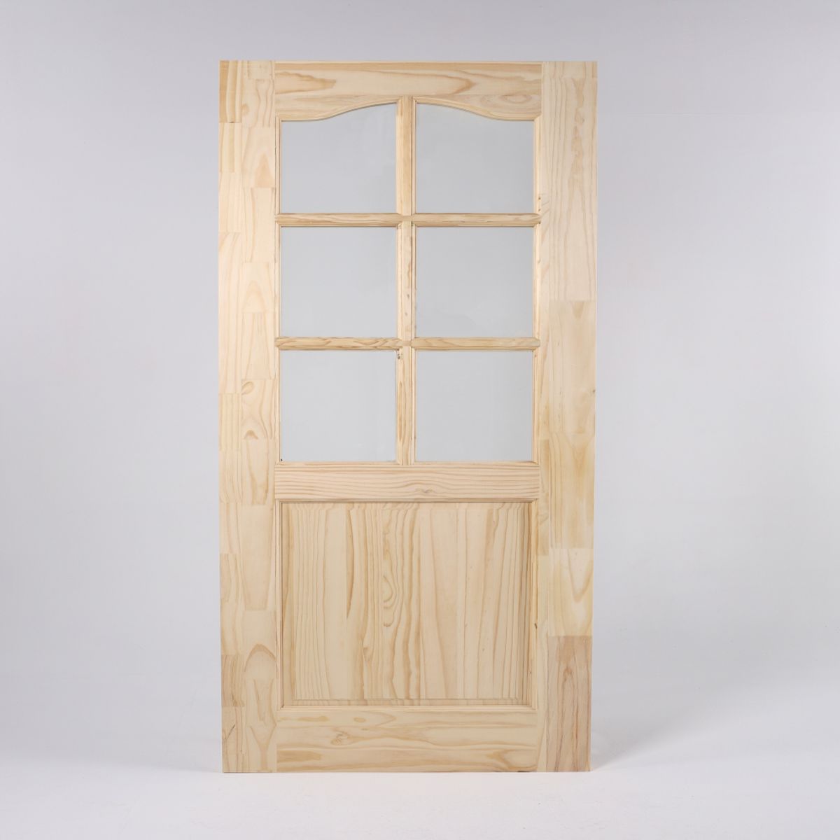 MADERAS BRAVO - Puerta pino Colico 1/2  CP  vid temp 45mm x 0,80 x 2,00mt