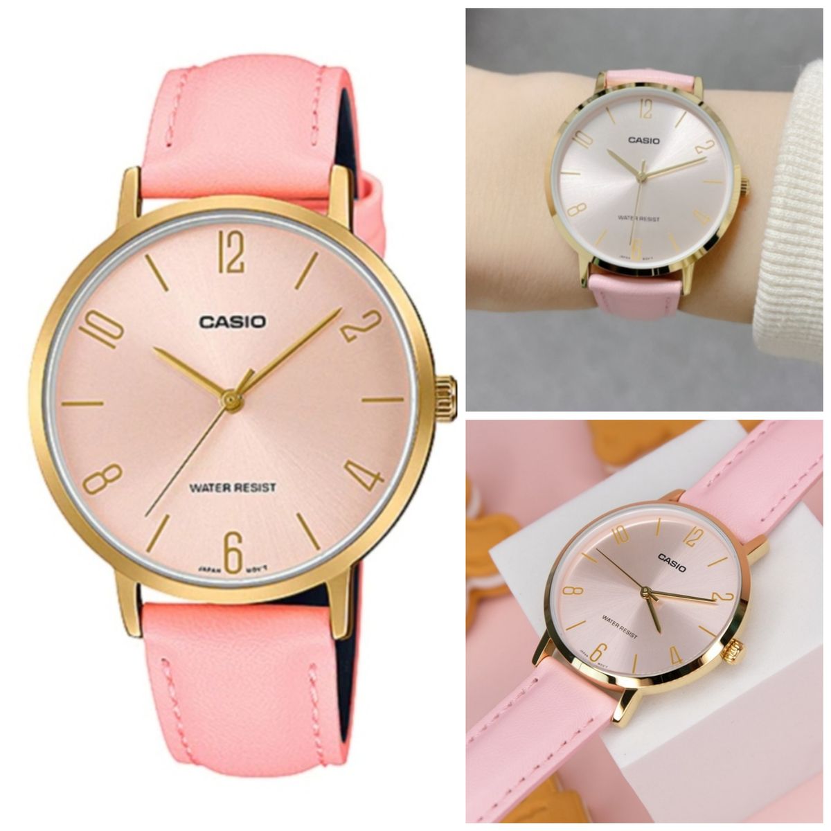 CASIO - RELOJ CASIO LTPVT01GL-4B MUJER ANALOGO DORADO