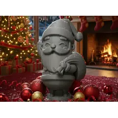 GENERICO - Figura decorativa de Papá Noel Saco Dibujos Animados