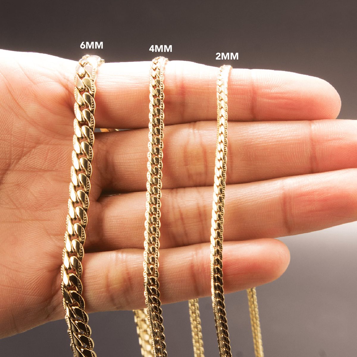 GENERICO - Cadena Oro Laminado 18k tejido Serpiente Grabada 2mm65cm broche langosta