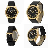 Reloj Mujer MK4748 Dorado con Correa Negra