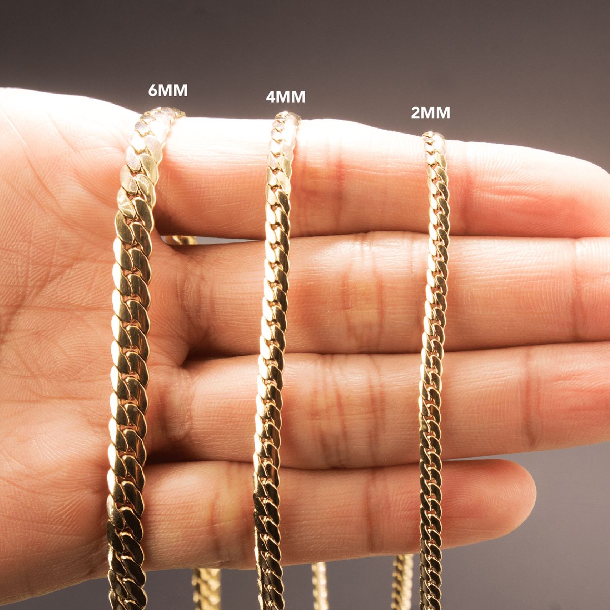 GENERICO - Cadena Oro Laminado 18k tejido Serpiente Lisa 4mm45cm broche langosta