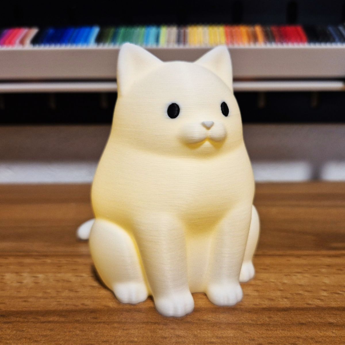 GENERICO - Portavelas LED con forma de Gato