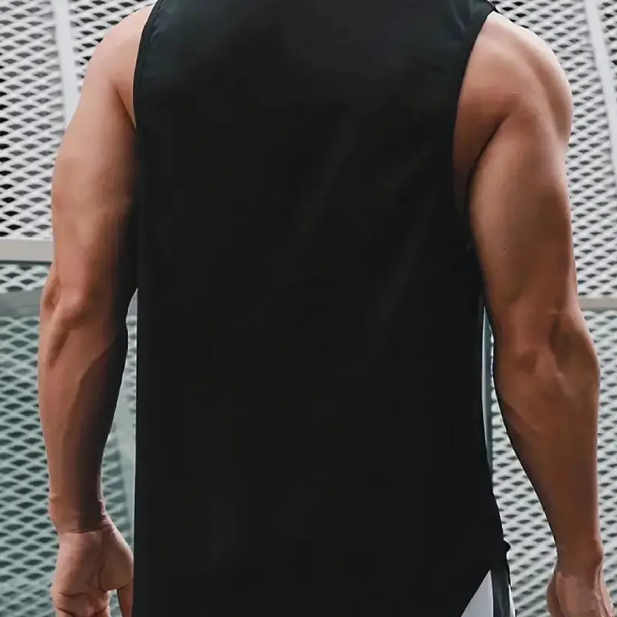 BLUE MOUNTAIN - Musculosa Dry Fit Deportiva Transpirable Secado Rapido Hombre