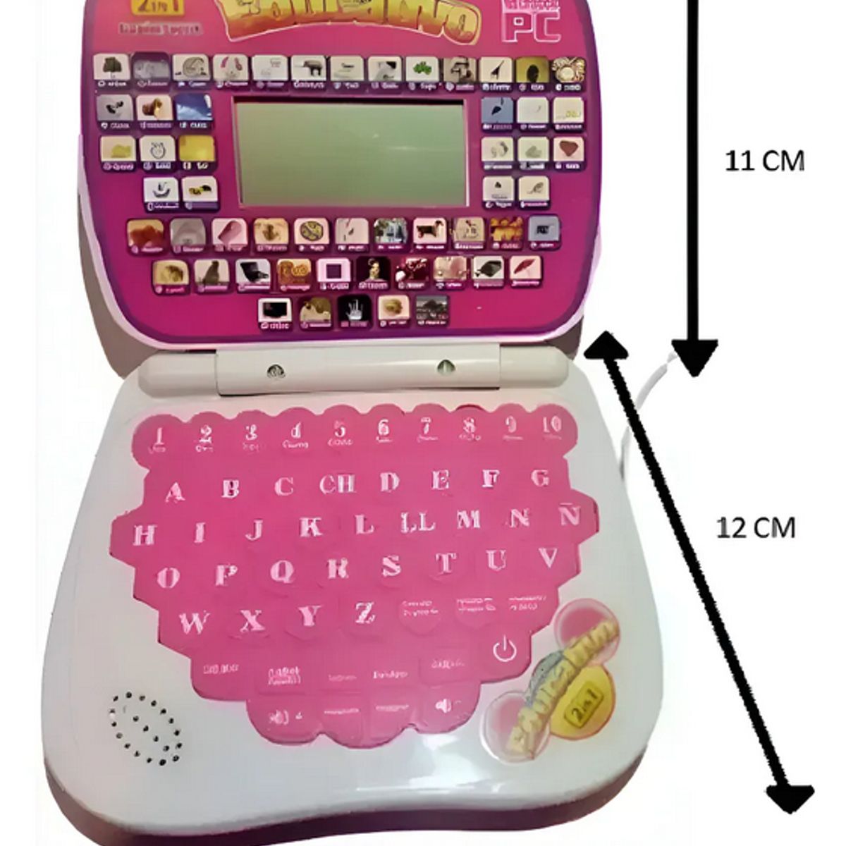 GENERICO - Mini Computador De Juguete Ordenador Educativo Rosa