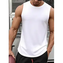 BLUE MOUNTAIN - Musculosa Dry Fit Deportiva Transpirable Secado Rapido Hombre