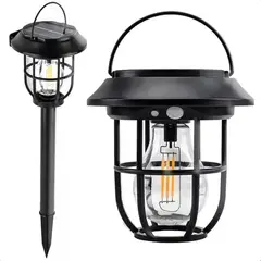 IRM - Estaca Solar Aplique Led Farol Filamentos Multiuso