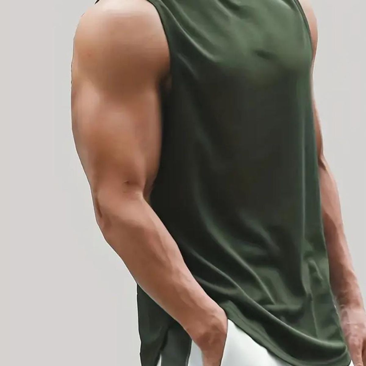 BLUE MOUNTAIN - Musculosa Dry Fit Deportiva Transpirable Secado Rapido Hombre