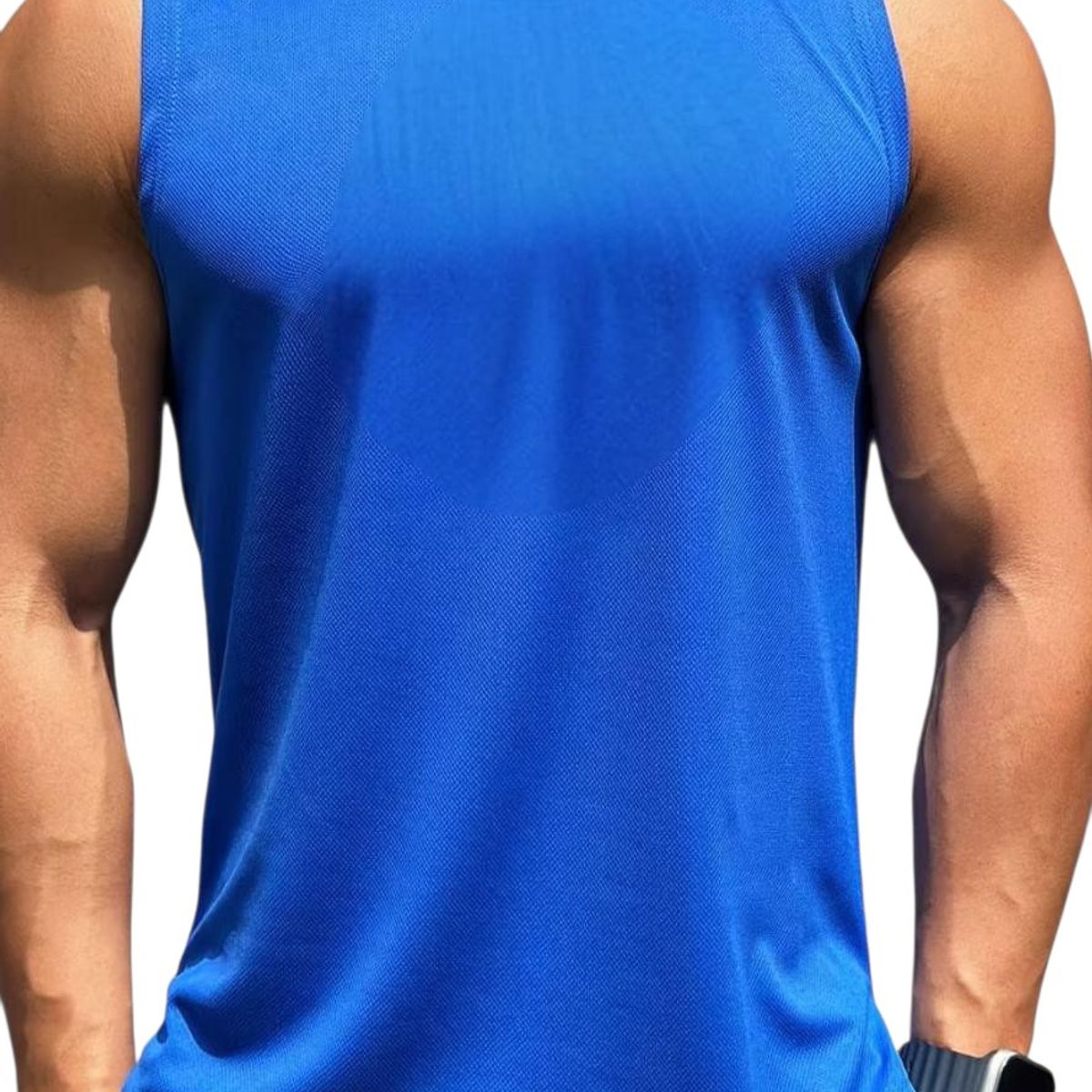 BLUE MOUNTAIN - Musculosa Dry Fit Deportiva Transpirable Secado Rapido Hombre