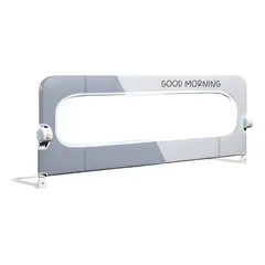 EVERSO - Baranda De Cama 180cm Seguridad Para Bebé Abatible Ajustable