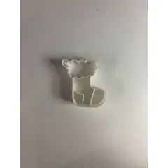 GENERICO - Cortador de galletas de calcetín navideño