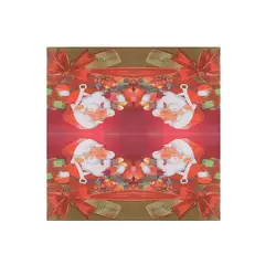 GENERICO - Servilletas navideñas de papel 33x33cm 16pcs