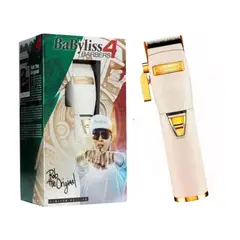 BABYLISS PRO - Máquina Cortadora de pelo Cordless Clipper Blanca FX BabylissPro