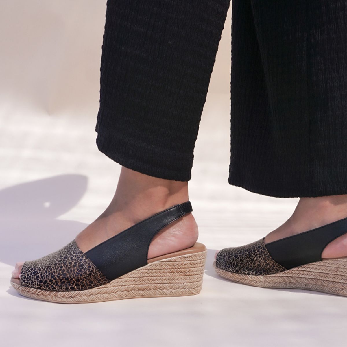 LOLA CANALES - Sandalia Cuero Susanne Taupe LOLA CANALES