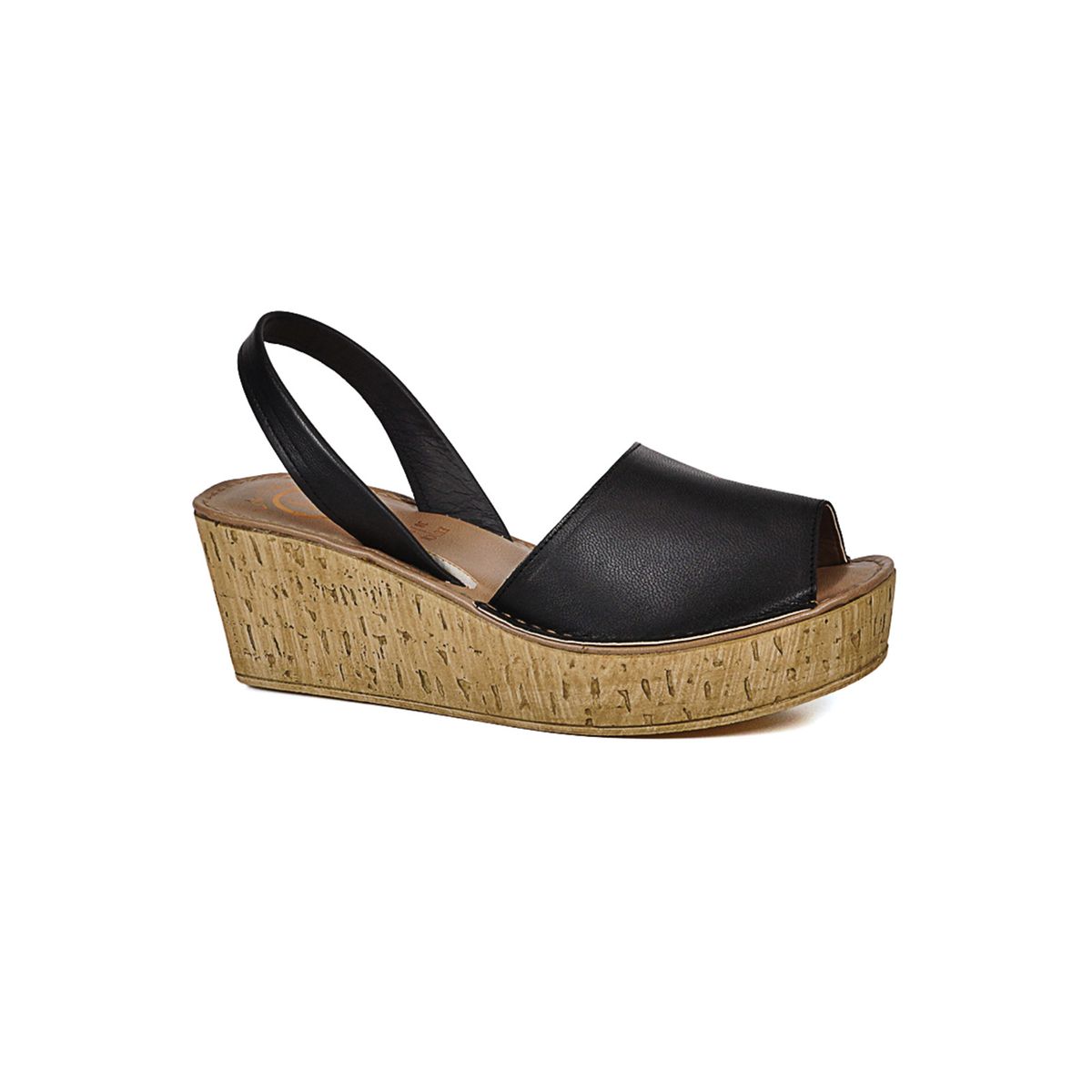 LOLA CANALES - Sandalia Cuero Eliada Negro LOLA CANALES