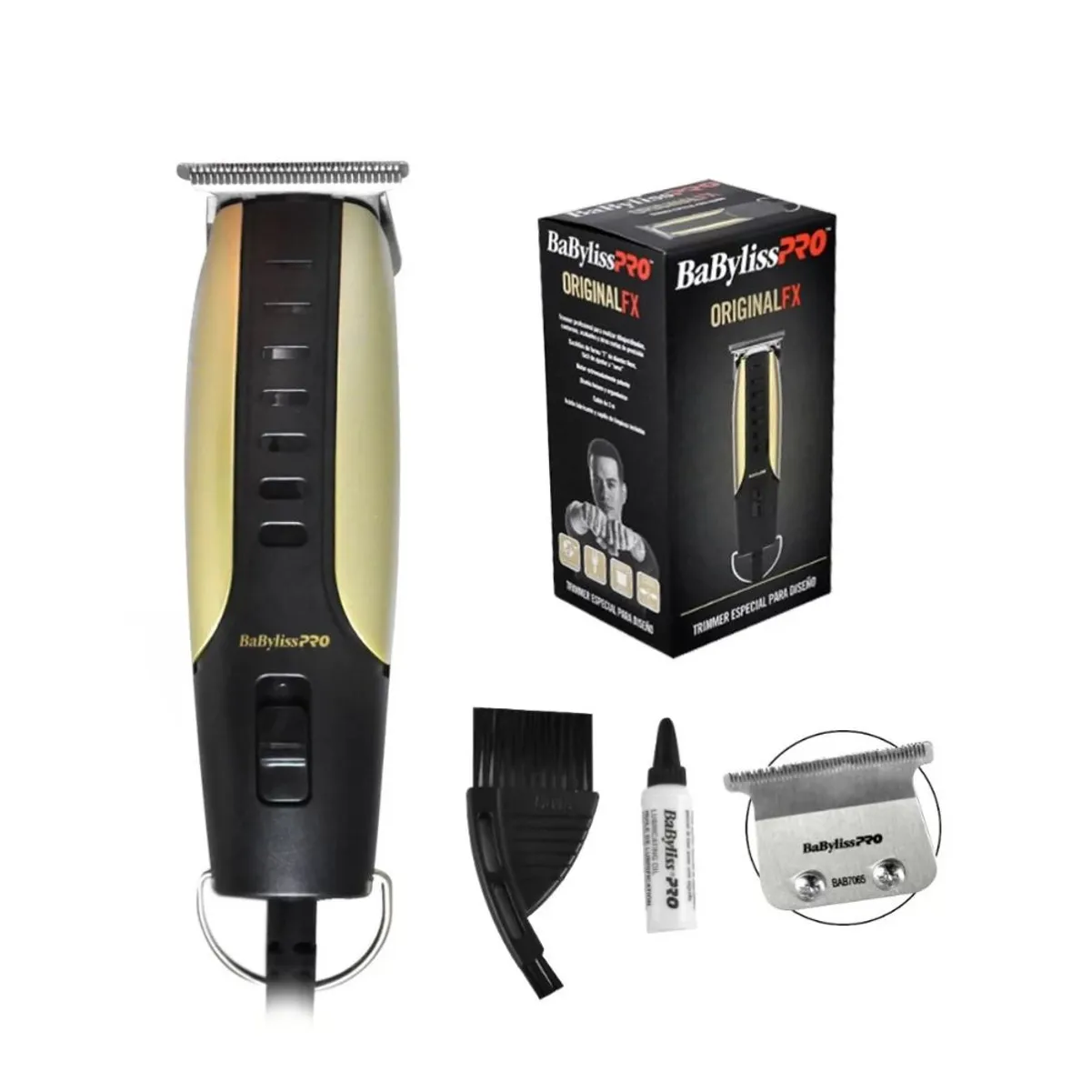 BABYLISS PRO - Máquina Patillera Trimmer Original FX Babyliss Pro